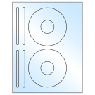 4.625" x 4.625"  Sheet Label