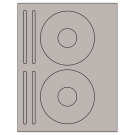 4.625" x 4.625"  Sheet Label