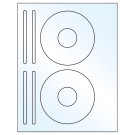 4.625" x 4.625"  Sheet Label