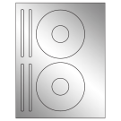 4.625" x 4.625"  Sheet Label