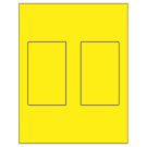 3" x 5"  Sheet Label