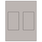 3" x 5"  Sheet Label