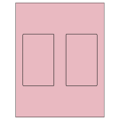 3" x 5"  Sheet Label