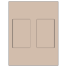 3" x 5"  Sheet Label