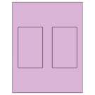 3" x 5"  Sheet Label