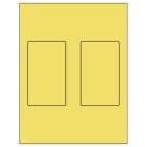 3" x 5"  Sheet Label