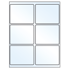 4" x 3.25"  Sheet Label