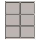 4" x 3.25"  Sheet Label