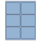 4" x 3.25"  Sheet Label