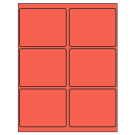 4" x 3.25"  Sheet Label