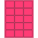 2.5" x 2"  Sheet Label