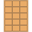 2.5" x 2"  Sheet Label