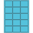 2.5" x 2"  Sheet Label