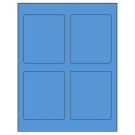 3.5" x 4.15625"  Sheet Label