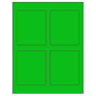 3.5" x 4.15625"  Sheet Label