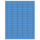 1.5" x 0.5"  Sheet Label