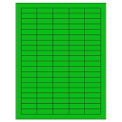 1.5" x 0.5"  Sheet Label