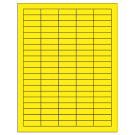 1.5" x 0.5"  Sheet Label