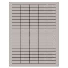 1.5" x 0.5"  Sheet Label