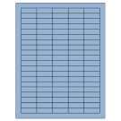 1.5" x 0.5"  Sheet Label