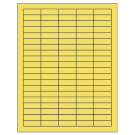 1.5" x 0.5"  Sheet Label