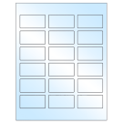 2.375" x 1.25"  Sheet Label