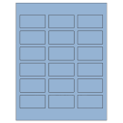 2.375" x 1.25"  Sheet Label