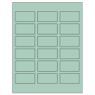 2.375" x 1.25"  Sheet Label