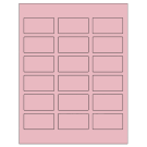 2.375" x 1.25"  Sheet Label