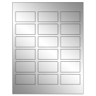 2.375" x 1.25"  Sheet Label