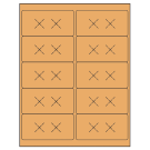 4" x 2"  Sheet Label