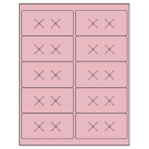 4" x 2"  Sheet Label