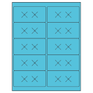 4" x 2"  Sheet Label