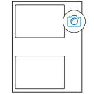 6" x 4"  Sheet Label