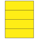 8.5" x 2.75"  Sheet Label