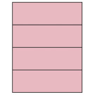 8.5" x 2.75"  Sheet Label