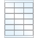 2.75" x 1.5"  Sheet Label