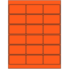 2.75" x 1.5"  Sheet Label