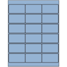 2.75" x 1.5"  Sheet Label