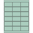 2.75" x 1.5"  Sheet Label