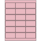 2.75" x 1.5"  Sheet Label
