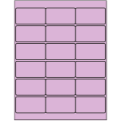 2.75" x 1.5"  Sheet Label