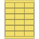 2.75" x 1.5"  Sheet Label