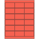 2.75" x 1.5"  Sheet Label