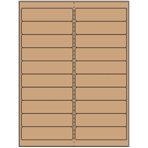 4" x 1"  Sheet Label