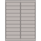 4" x 1"  Sheet Label