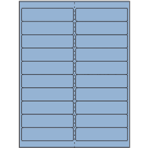 4" x 1"  Sheet Label