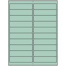 4" x 1"  Sheet Label