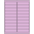 4" x 1"  Sheet Label