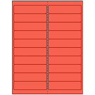 4" x 1"  Sheet Label